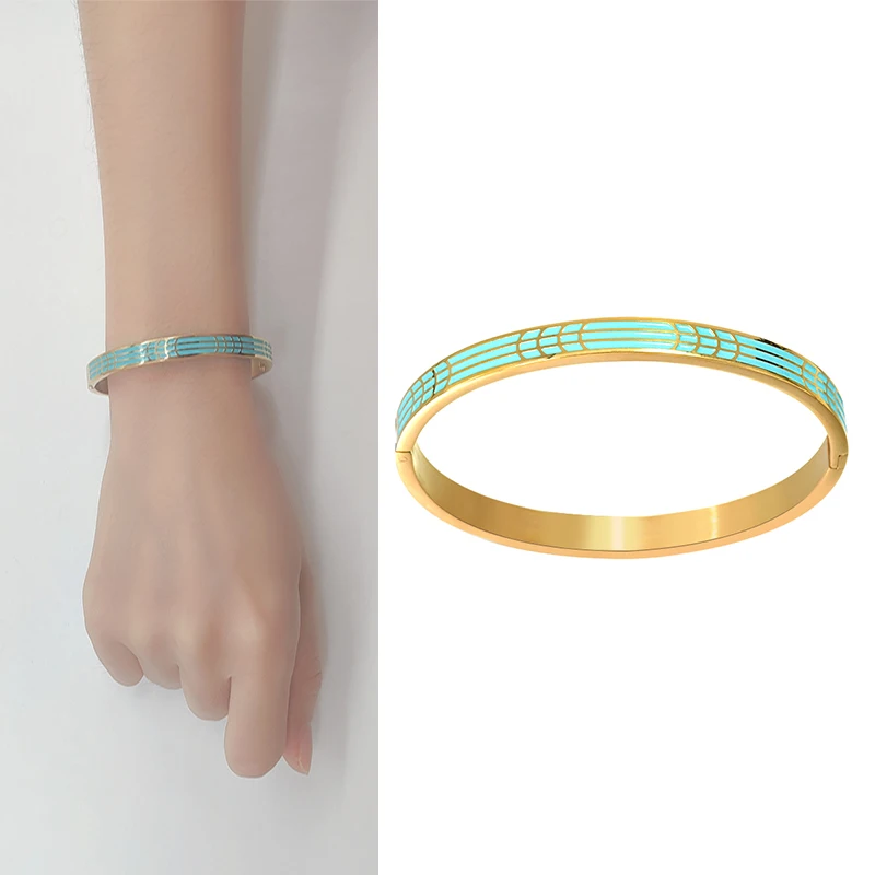 Браслеты из нержавеющей стали, браслеты для пар, модные роскошные дизайнерские модные аксессуары для рук, африканские манжеты для пар, хирургическая сталь, для евреев Браслеты из нержавеющей стали, браслеты для пар, модные роскошные дизайнерские модные аксессуары для рук, африканские манжеты для пар, хирургическая сталь, для евреев