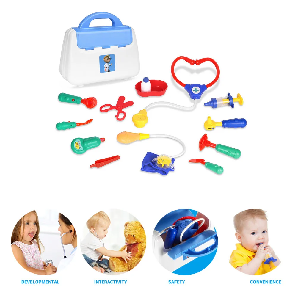 Развивающие игрушки 13 шт./компл. доктор ролевые игры игрушка Наборы с принтом