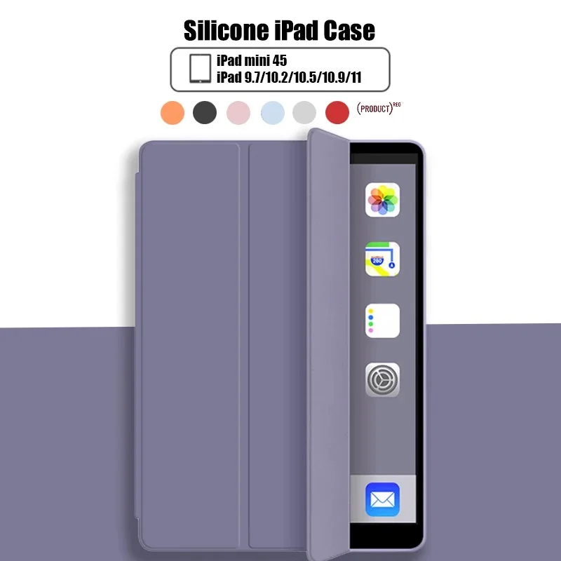 2021 iPad 10.2 Case For iPad 7th 8th Generation Case iPad 9.7 6th Air 2 10.5 Air 3 Air 4 2020 Pro 11 10.9 Mini 4 5 6 Smart Cover