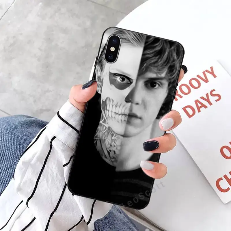 

Evan Peters Phone Case for iPhone 11 12 mini pro XS MAX 8 7 6 6S Plus X 5S SE 2020 XR