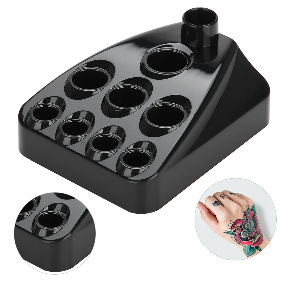 1 шт. мануального татуажа бровей пигментные чернила чашки стойки Пластик