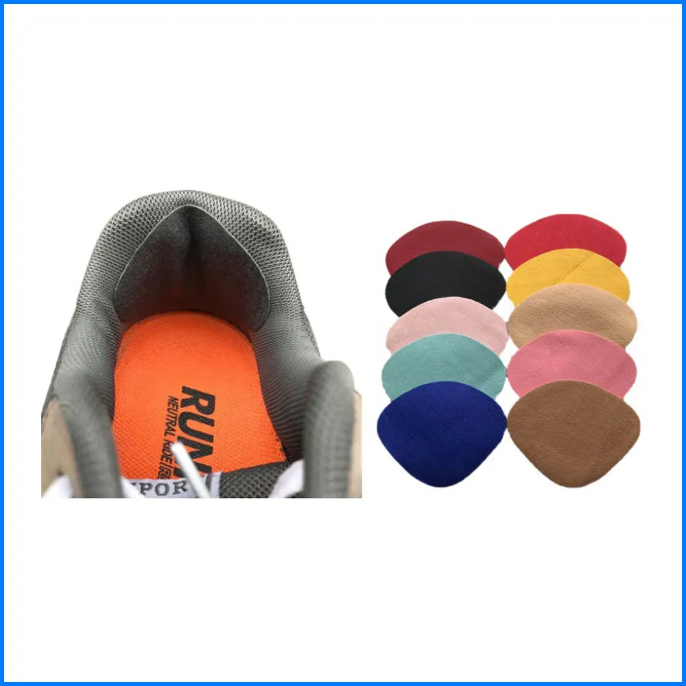 

Heel Protector Sneakers Repair Stickers Shoes Mesh Worn Holes Shoes Repair Patches Shoes Heel Lining Anti-wear Pads for Heel