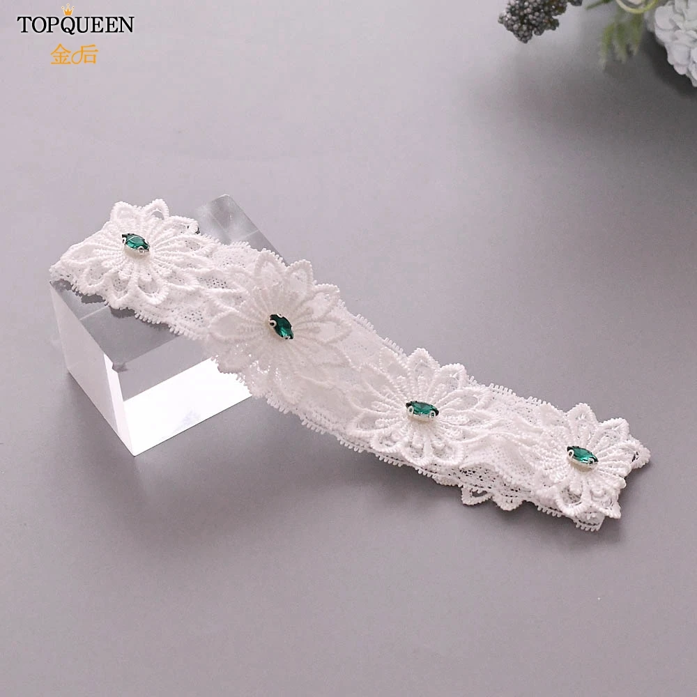 Подвязки кружевные с цветочной вышивкой для женщин/невесты 2 шт./компл. TH27 TH28 |