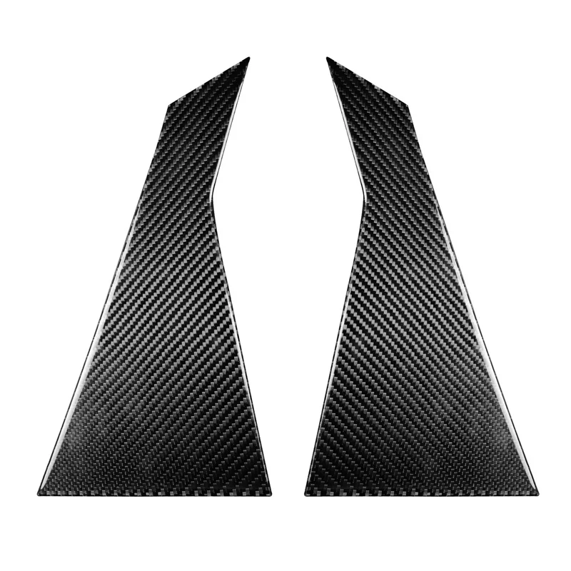 

Наклейки из углеродного волокна для Infiniti FX 2009-2013 QX70 2014 + A, задняя дверная стойка, фоторамка