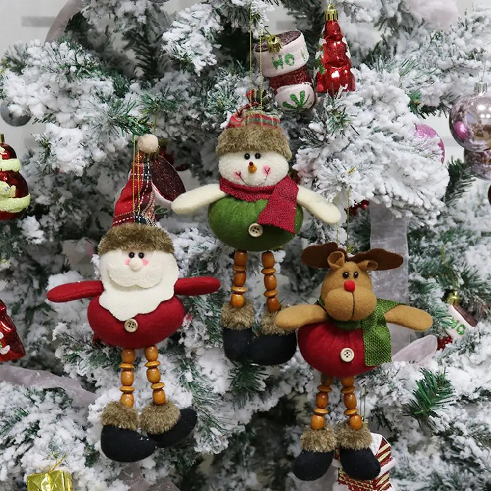 Милая плюшевая кукла ангела Рождественское украшение подвеска креативные