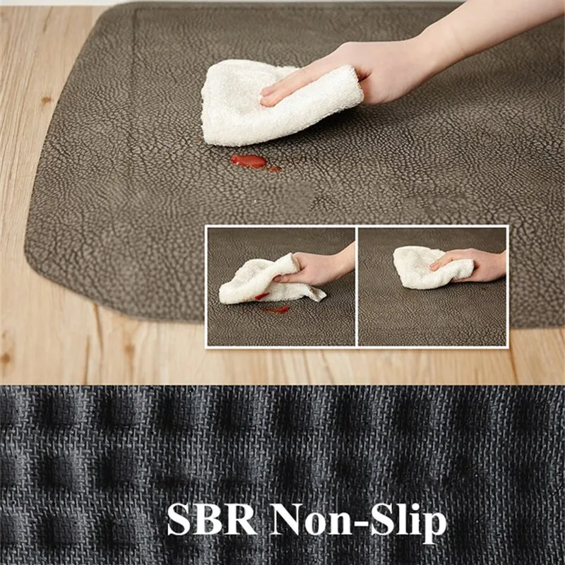 Домашний нескользящий кухонный коврик современные коврики с принтом для