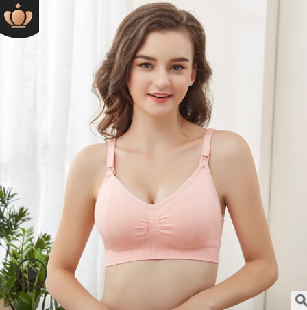 Женский бюстгальтер для кормления однотонный Бюстгальтер грудью дамское нижнее