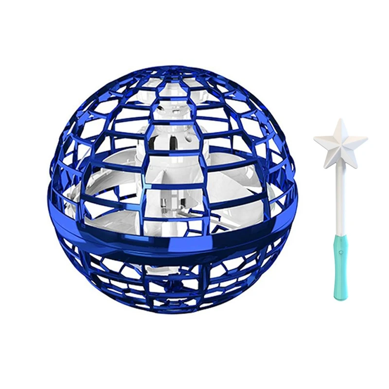 

Dropshipping Hot Sale UFO Drone RC Toys Flying Toy Rgb Light UFO Hand Control Operated Drones Christmas Gift Kids Adults Toys