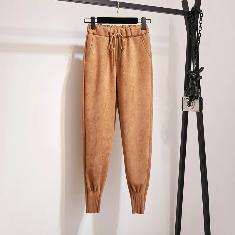 Женский трикотажный костюм зимний комплект из двух предметов с высоким