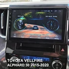 Автомагнитола 2DIN на Android 12, мультимедийный видеоплеер для Toyota Alphard Vellfire 30 2015 -2020, стерео, GPS-навигатор, 128 ГБ
