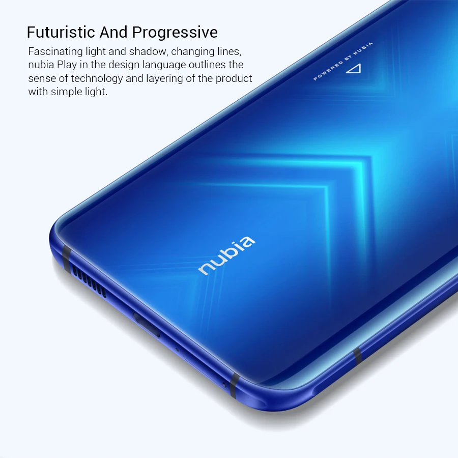 Оригинал Nubia играть 5G смартфон 6 65 ''amoled 144 Гц Snapdragon 76 Dual Band 30W быстрое зарядное