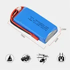 7,4 В 1500 мАч литий-полимерный аккумулятор с зарядным устройством для моделей Wltoys V913l959l969l979k959l202 Rc вертолет запчасти для автомобиля литий-полимерный аккумулятор