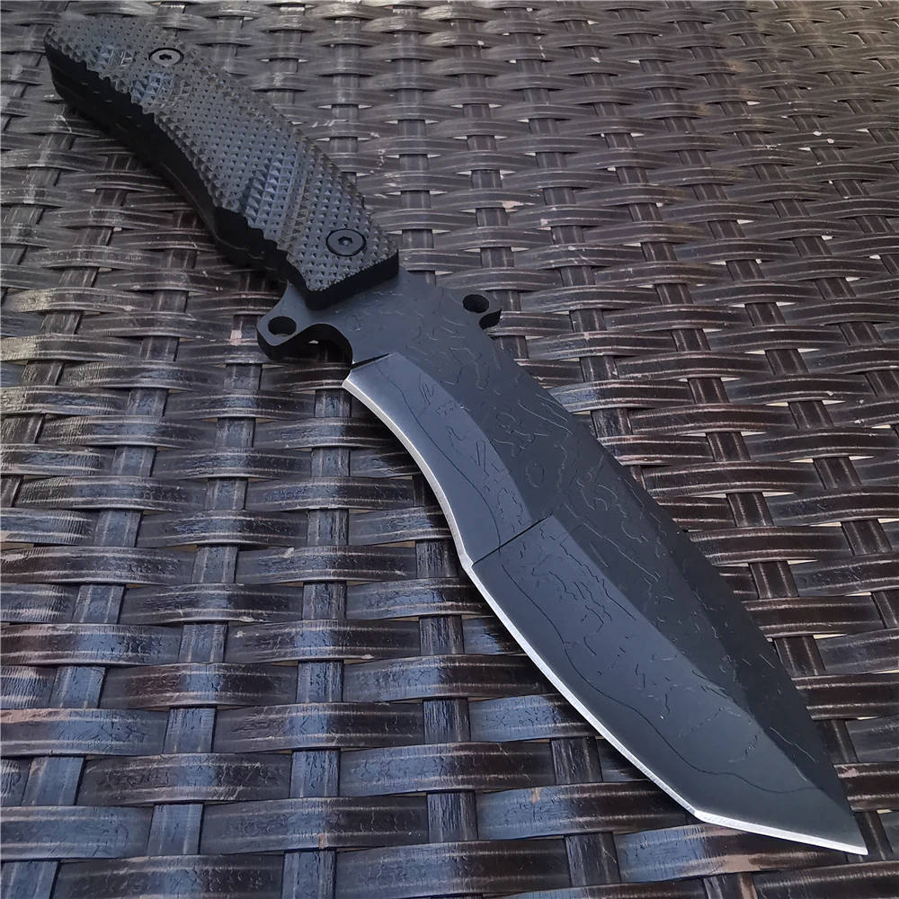 Высококачественный острый прямой нож для кемпинга рыбалки охоты ножи с