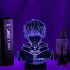 3d светодиодный Ночной светильник с надписью Tokyo Ghoul Ken Kaneki уход за кожей лица ночной Светильник для чтения номер Декор Светильник Аниме подарок на день рождения настольная лампа Usb