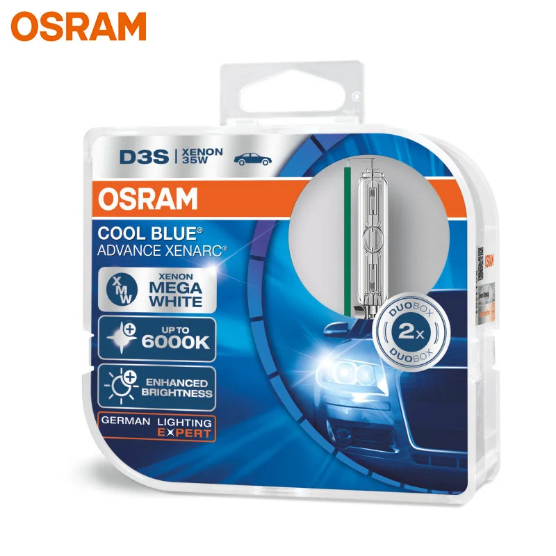 OSRAM HID D3S 66340CBA ксеноновые супер белые Автомобильные фары дальнего/ближнего света