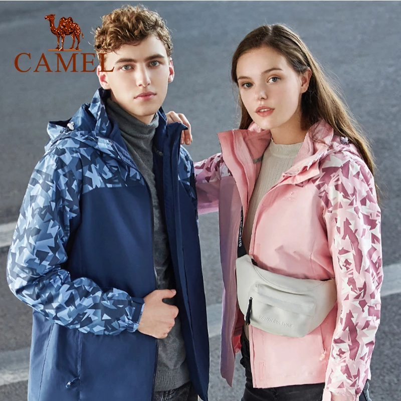Мужской и Женский комплект из двух предметов CAMEL уличная походная куртка 3 в 1