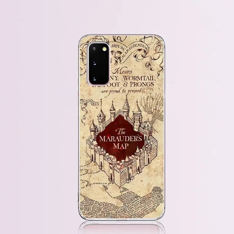 

HPCHCJHM Potter Cartoon Movie Design Coque Shell Phone Case for Samsung S9 plus S5 S6 S7 edge S8 S10 plus