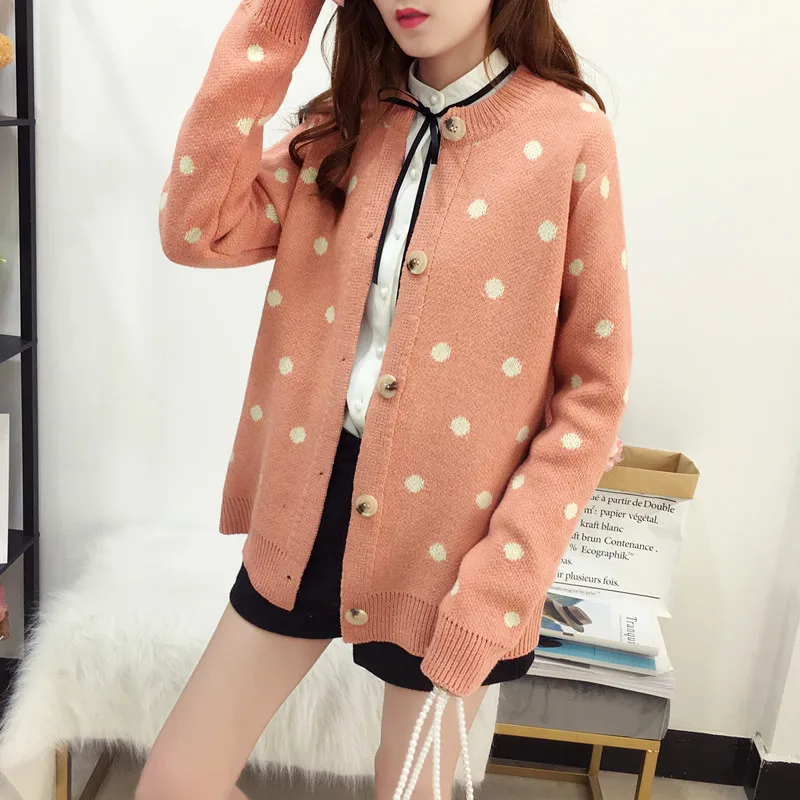 Winter Sweater Women Coat Spring and Autumn New Korean Short Loose Student |