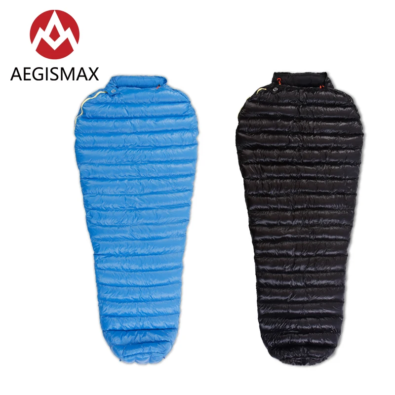 Длинная туристическая палатка AEGISMAX M2 ультралегкий гусиный пух спальный мешок