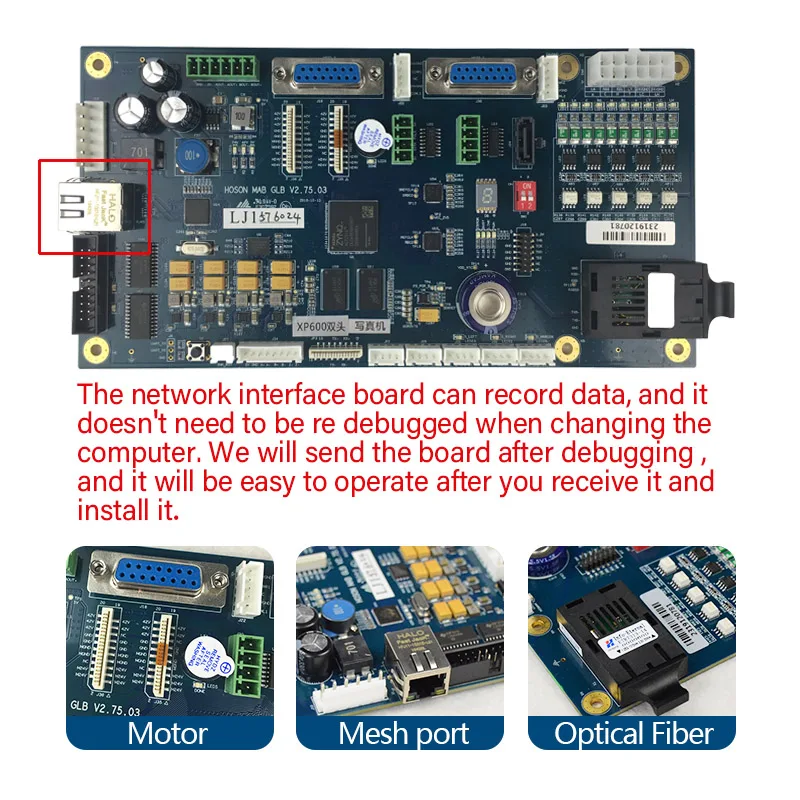 Hoson Board XP600 4720 Печатная головка печатная плата для экологически чистого