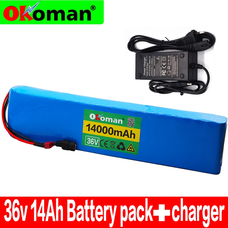 Е байка 36В 10S4P 14Ah 600W высокая мощность и емкость 42V18650 ионно литиевая