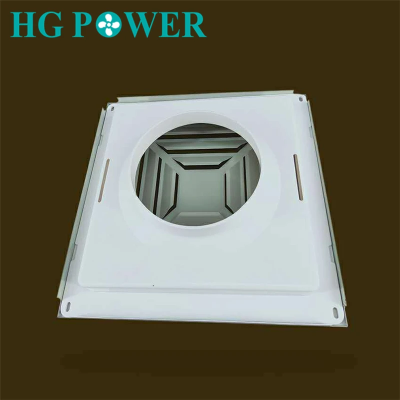 Пластиковый потолочный диффузор квадратная решетка из алюминиевого сплава