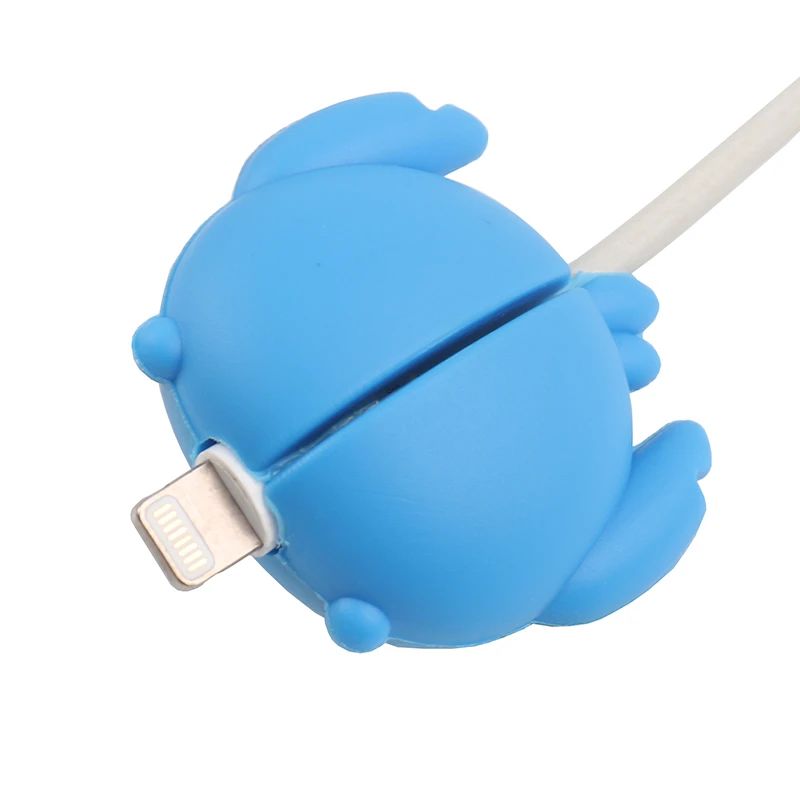 Cute Cartoon Phone USB Cable Protector For Iphone Chompers Cord Animal bite charger wire holder organizer protection | Мобильные