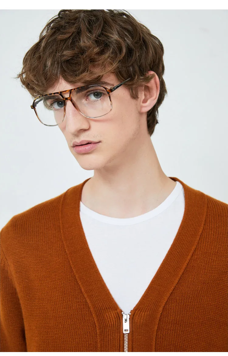 JackJones мужской вязаный кардиган с v-образным вырезом мужская одежда 219424501