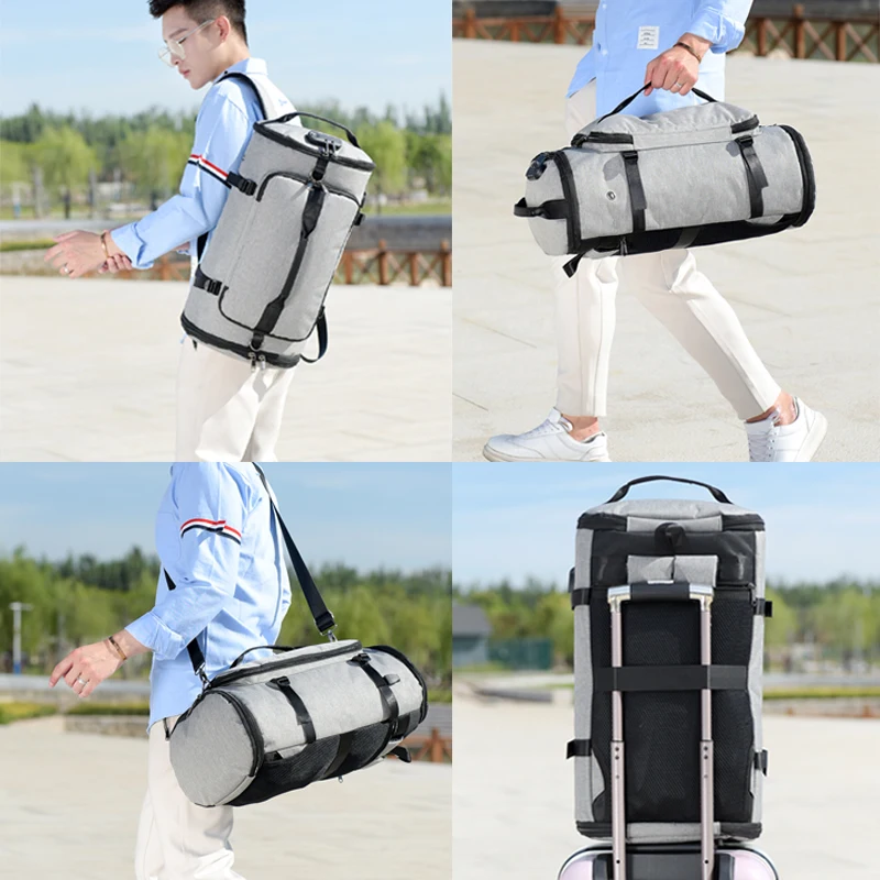 

Athacer men's backpack anti theft shoulder bag high capacity USB charging laptop