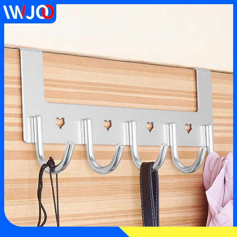 Крючок для халата черный алюминиевый крючок ванной комнаты вешалка полотенец