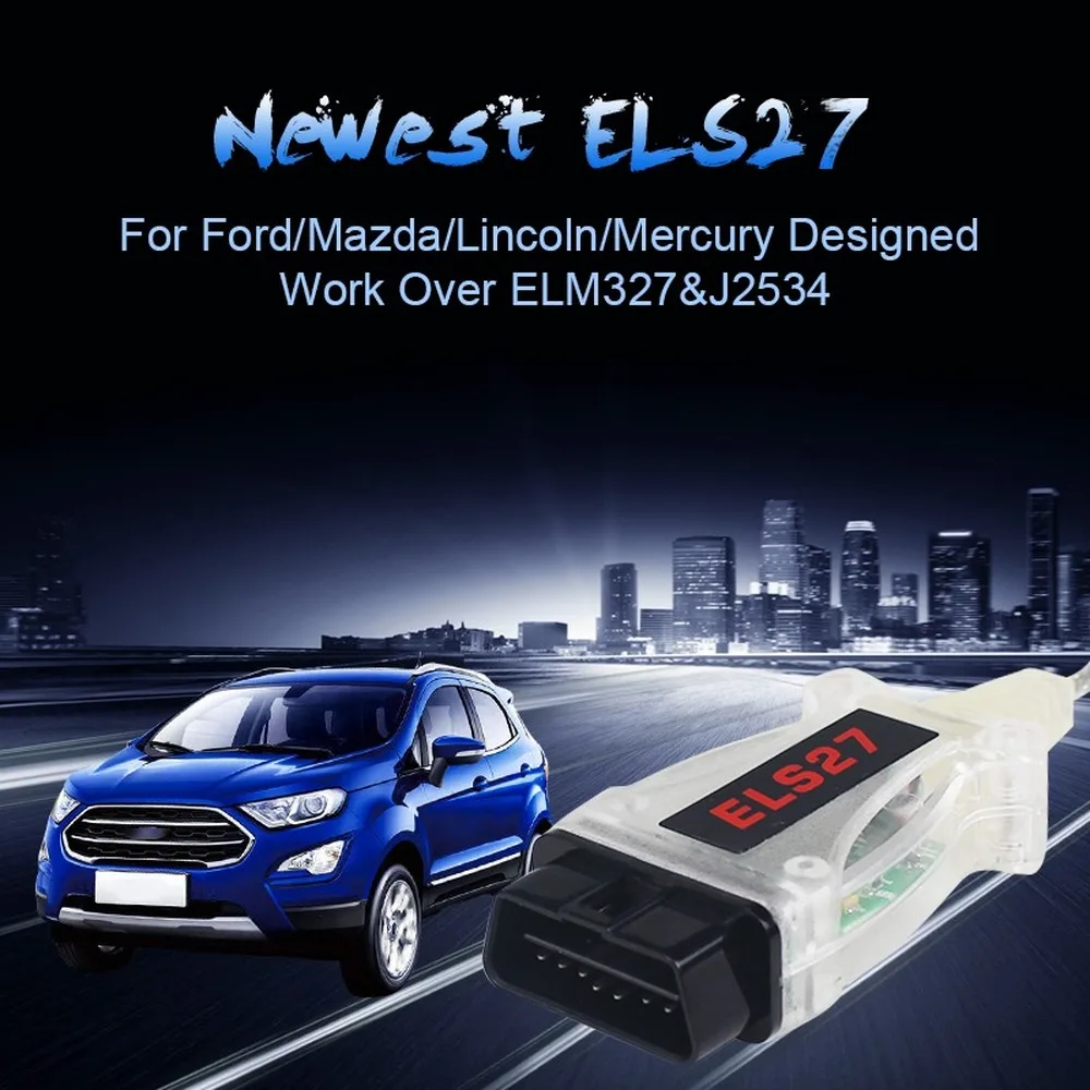 ELS27 FORScan PIC24HJ128GP + микрочип FTDI для Ford/Mazda/Lincoln/Mercury ELS 27 сканер зеленой печатной платы