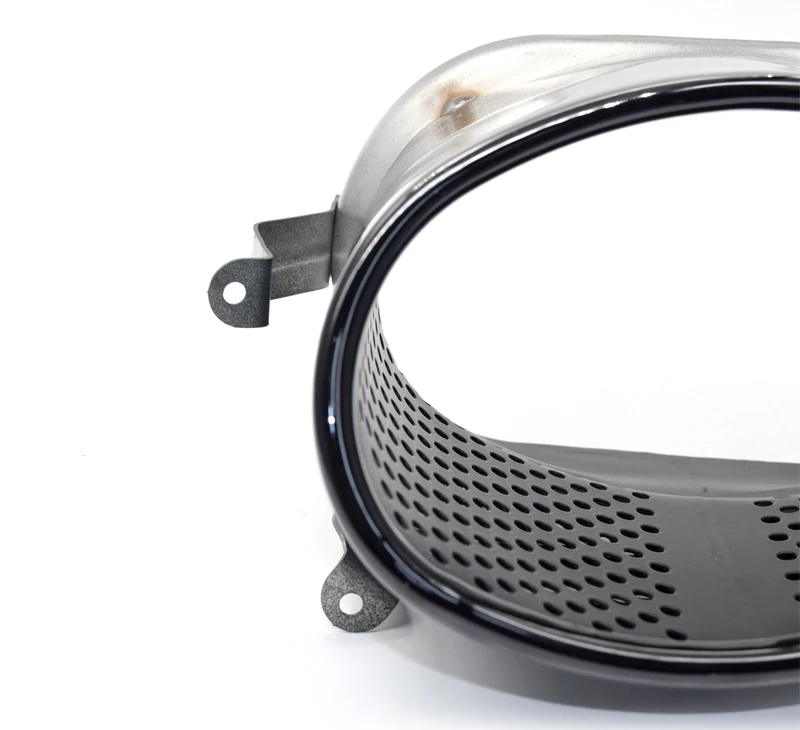 1 комплект нержавеющая сталь выхлопной трубы черный серебристый глушители для Audi