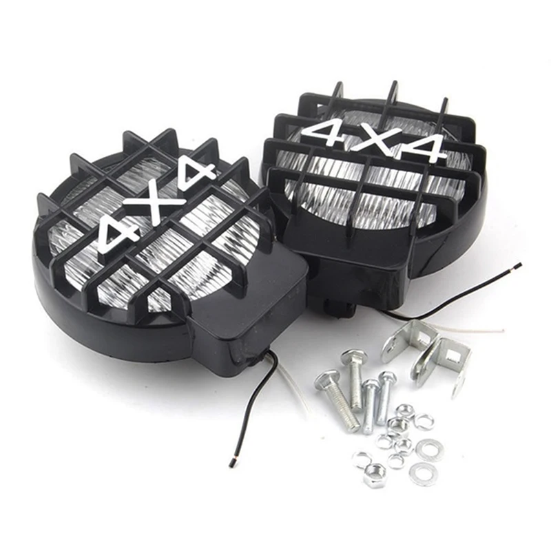 

1x5,5 "4X4 круглый внедорожник БЕЛЫЙ Вождение Галогенные Противотуманные фары ATV прожсветильник Тор