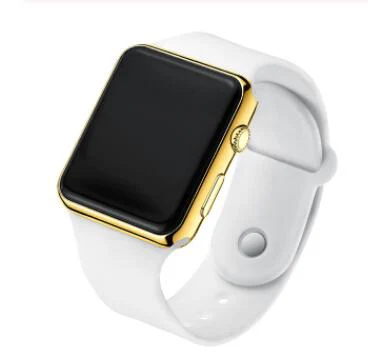 Часы наручные светодиодные в стиле милитари цифровые армейские с силиконовым