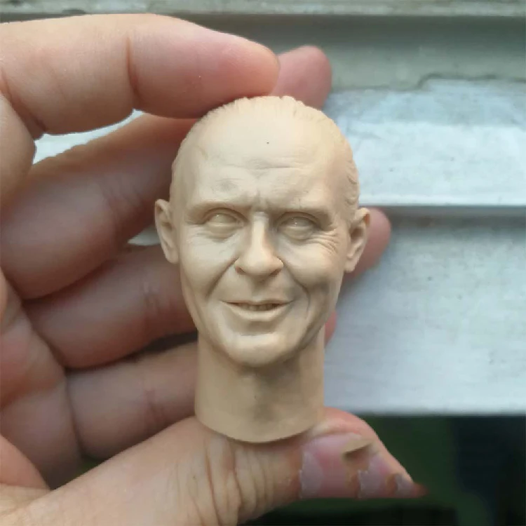 1/6 Неокрашенная голова доктора Ганнибала Энтони Хопкинса | Игрушки и хобби