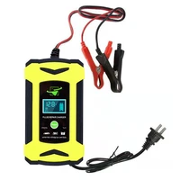 12v 6a lcd car battery charger smart fast repair charger fit dry wet lead acid battery for motorcycle suv