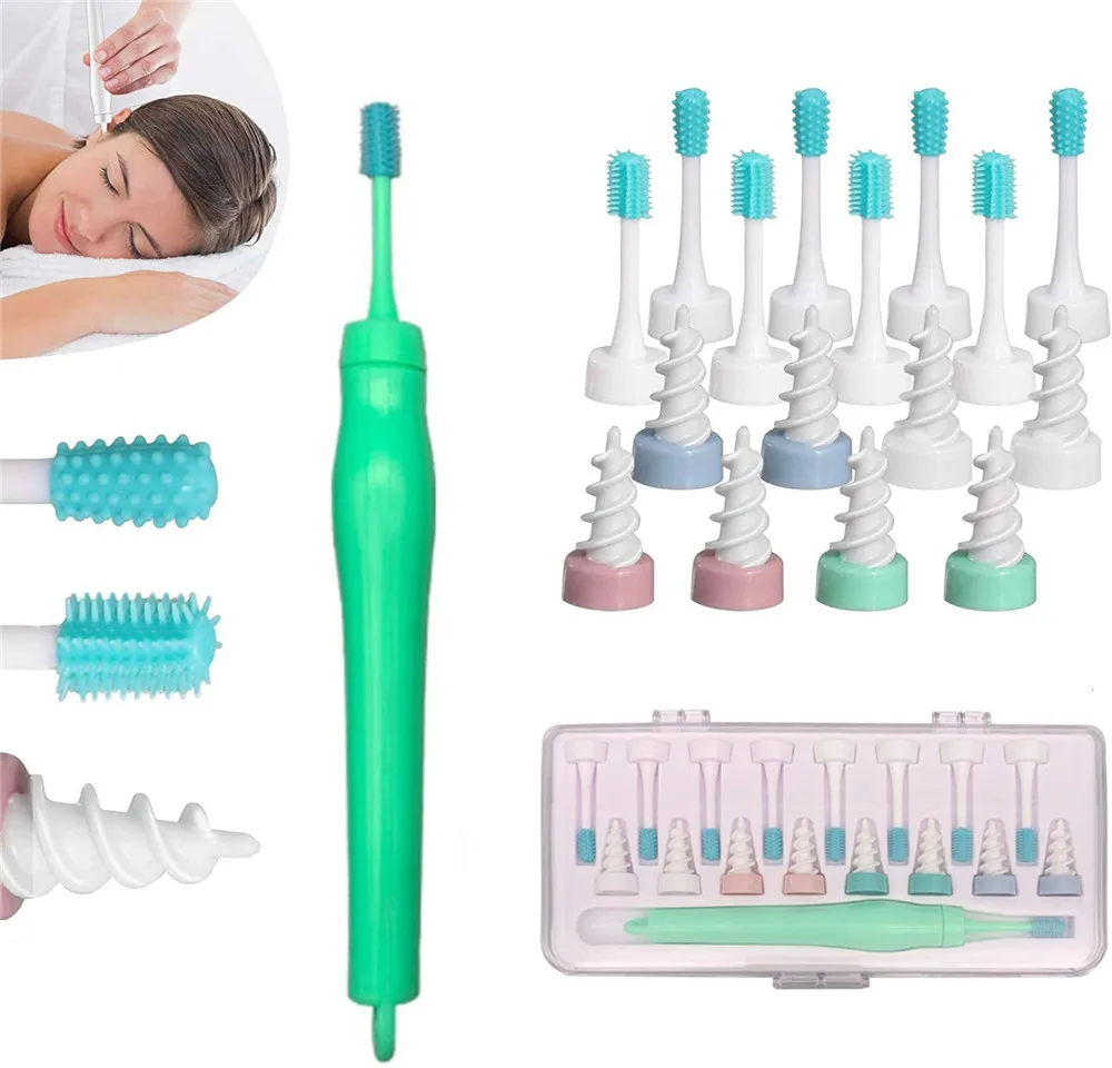 

Домашний инструмент для удаления ушного воска, набор инструментов для удаления ушного воска, мягкий инструмент для удаления ушного воска с ...