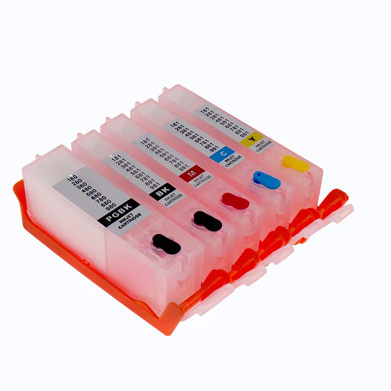 Einkshop PGI580 PGI-580 CLI-581 перезаправляемый картридж для hp Canon CLI581 PGI 580 PIXMA TR7550 TR8550 TS6150 TS8150