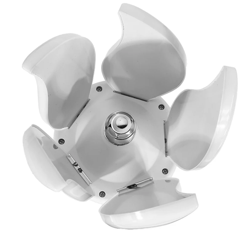 

E27 LED Foldable Bulb 4800LM Adjustable Fan Blade 220V Deformable Ceiling Power Folding Lighting Bulb Home Led