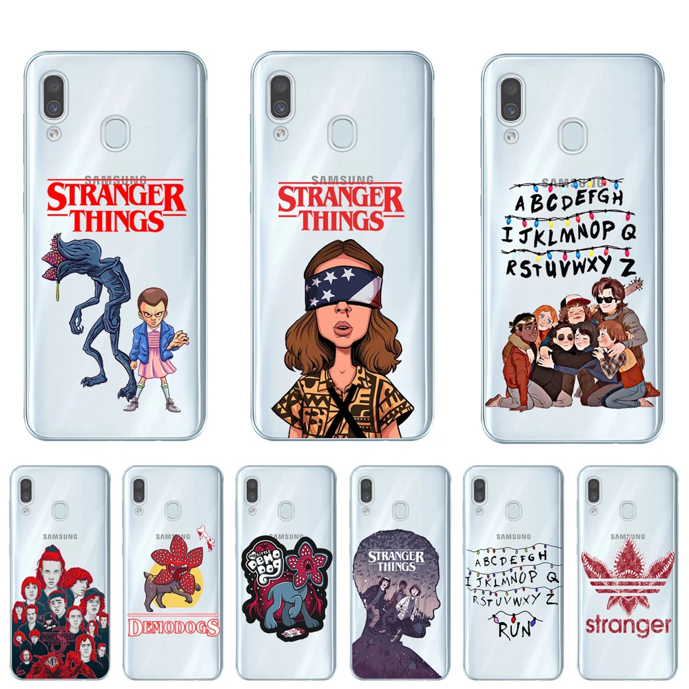 Очень странные дела сезона 3 2019 чехол для телефона Coque Samsung Galaxy A10 A20 A30 A40 A50 A70 A7 A9 A6 A8