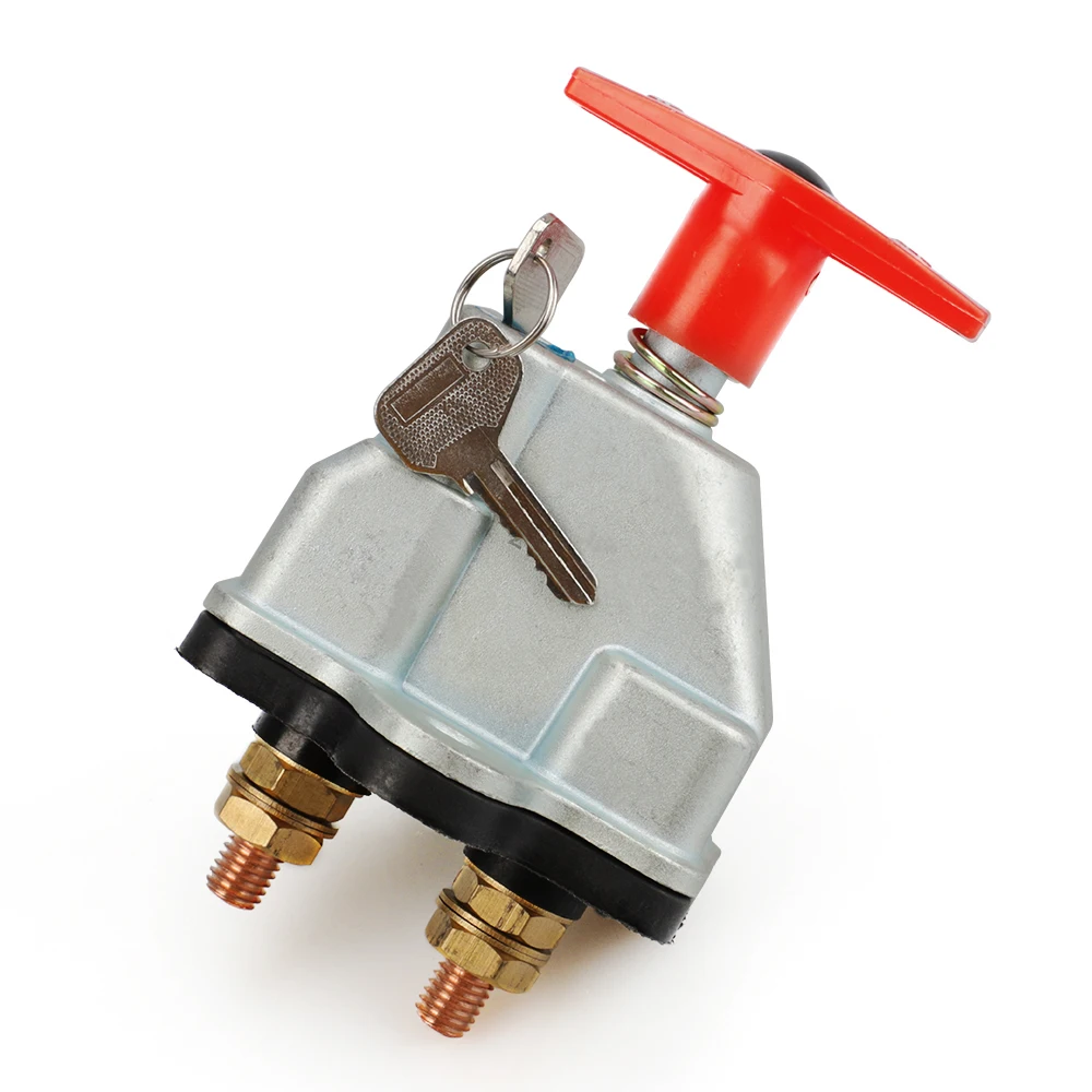 Изолятор аккумулятора 250 А выключатель с фиксированным ключом для лодки