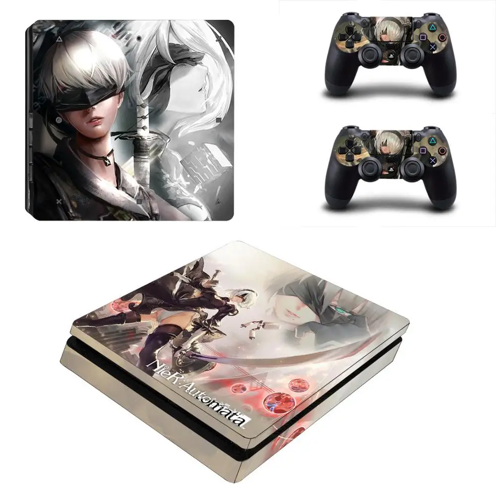 NieR: Automata стикер s PS4 тонкая кожа Play станция 4 тонкие наклейки Стикеры для playstation
