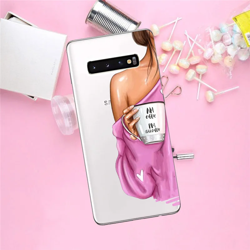 1719 Для девушек, для женщин, для Samsung Galaxy S6 S7 край S8 S9 S10 Plus Note 8, 9, 10, M10 M20 M30 Plus pro чехол для телефона чехол Чехол-футляр - Цвет: 1719