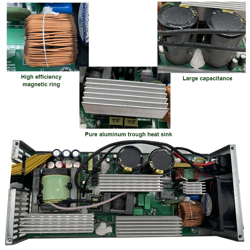 

1600 to 3000W Mining Power Supply Miner Mining For ETH Rig Ethereum Miner S9 S7 L3+ DU55