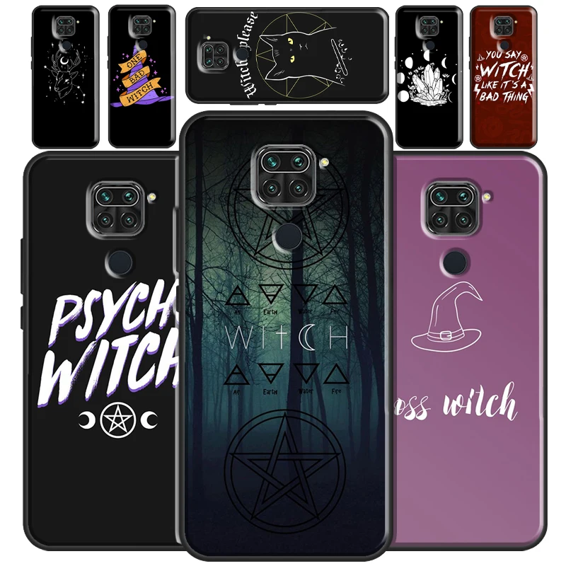 Волшебный чехол Witch Witchcraft для Redmi Note 11 Pro 9 8 10 9S 10S 9C 9A 9T