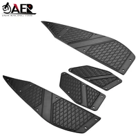 jaer front rear footrest pedal motorbike footboard steps foot plate pad for yamaha xmax 300 2017 2018 x max 250 all year
