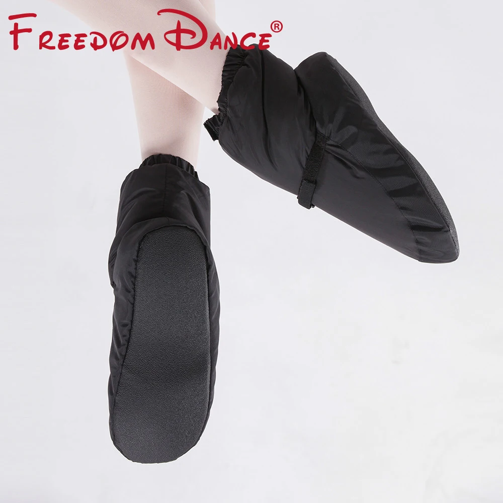New Ballet Warm-ups For Women Ballet Pointe Dance Shoes Soft Dance Boots Protection Foot Warm Shoes Winter Fitness Boots