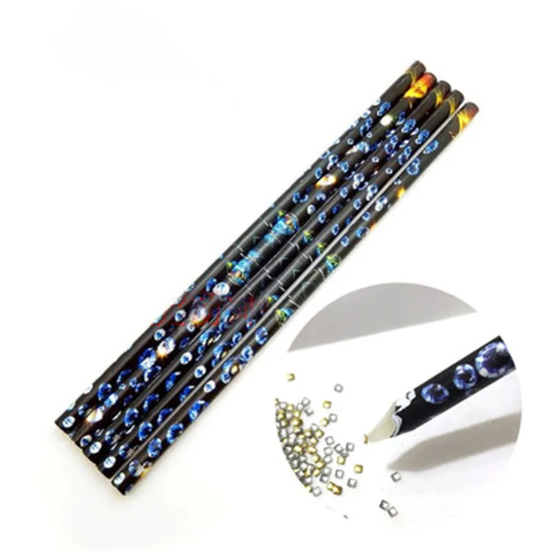10 шт. алмазная живопись акриловый карандаш точечная ручка воск смола стразы