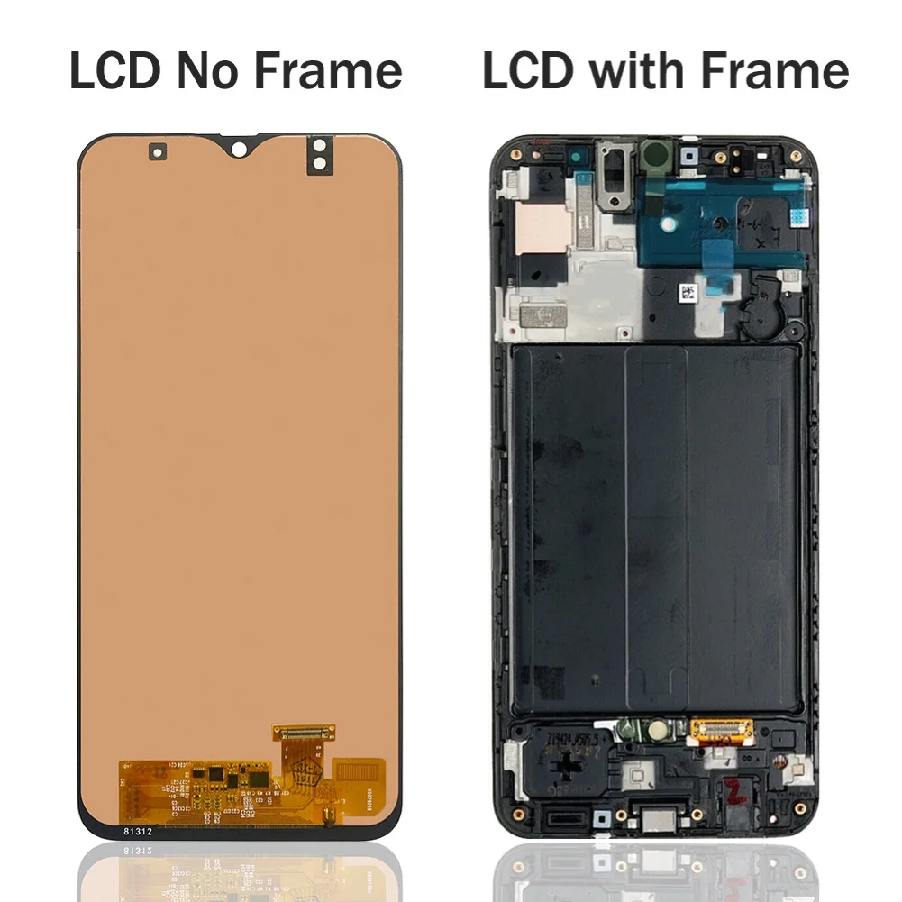 Дигитайзер сенсорного экрана AMOLED в сборе для Samsung Galaxy A50 2019 A505F/DS A505FD A505 ATouch