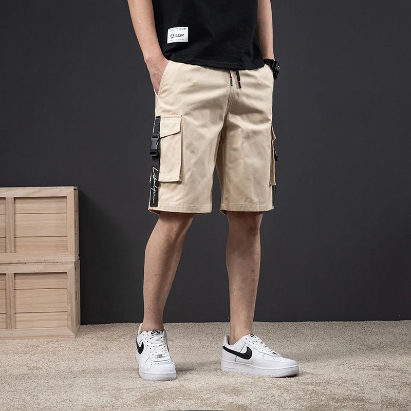 

Summer men's casual shorts, tooling shorts, men's summer loose five point camouflage shorts, men's summer trend